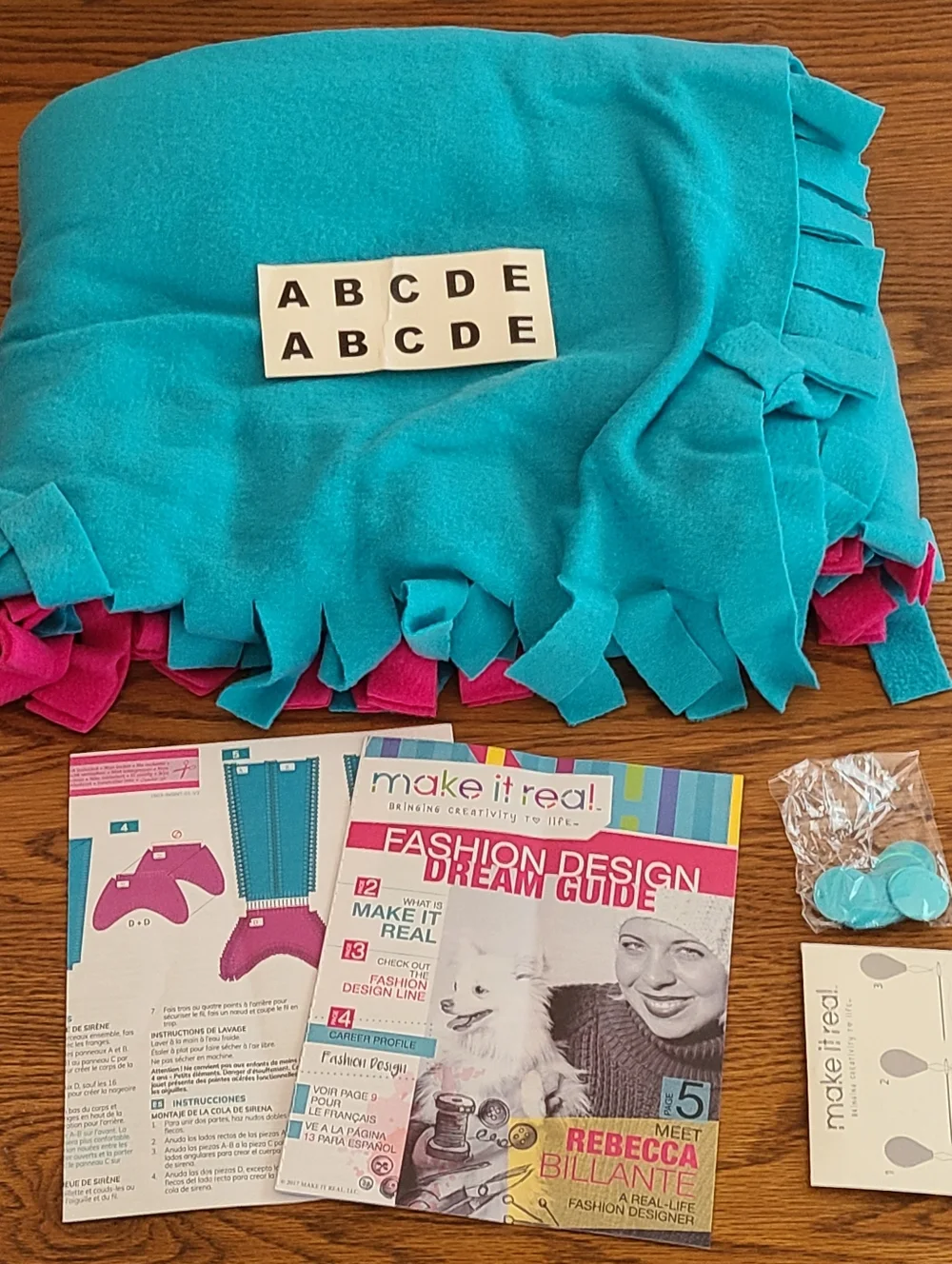 Make It Real: Knot & Bling Mermaid Tail Craft Kit